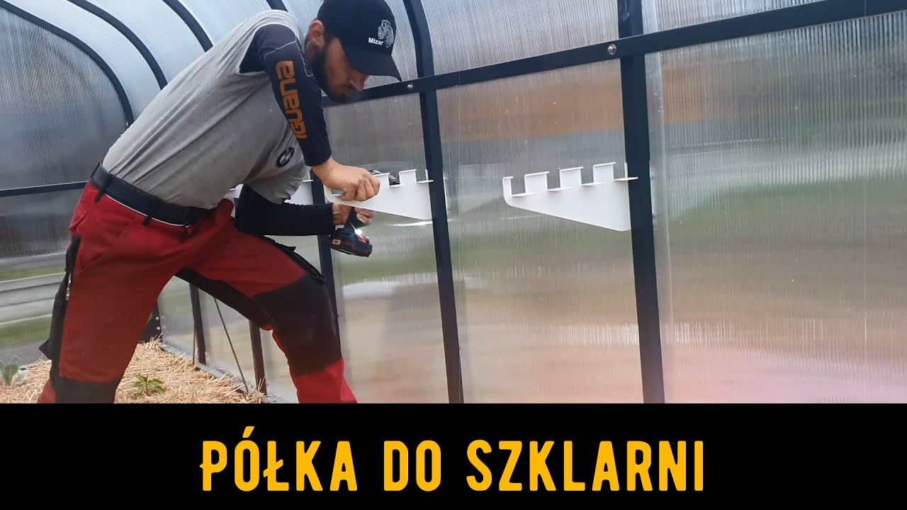 Półka do szklarni @PTFPolska Ogórek Premium Plus. Nowość 2023