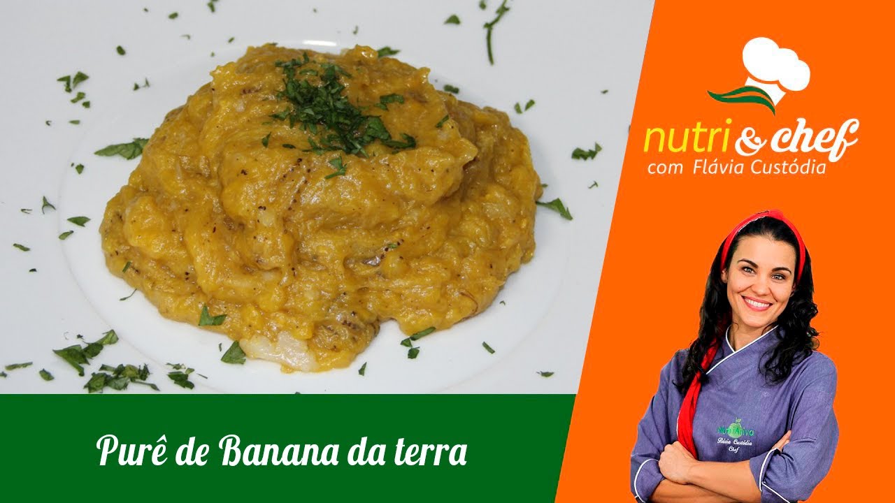 Purê de Banana da terra