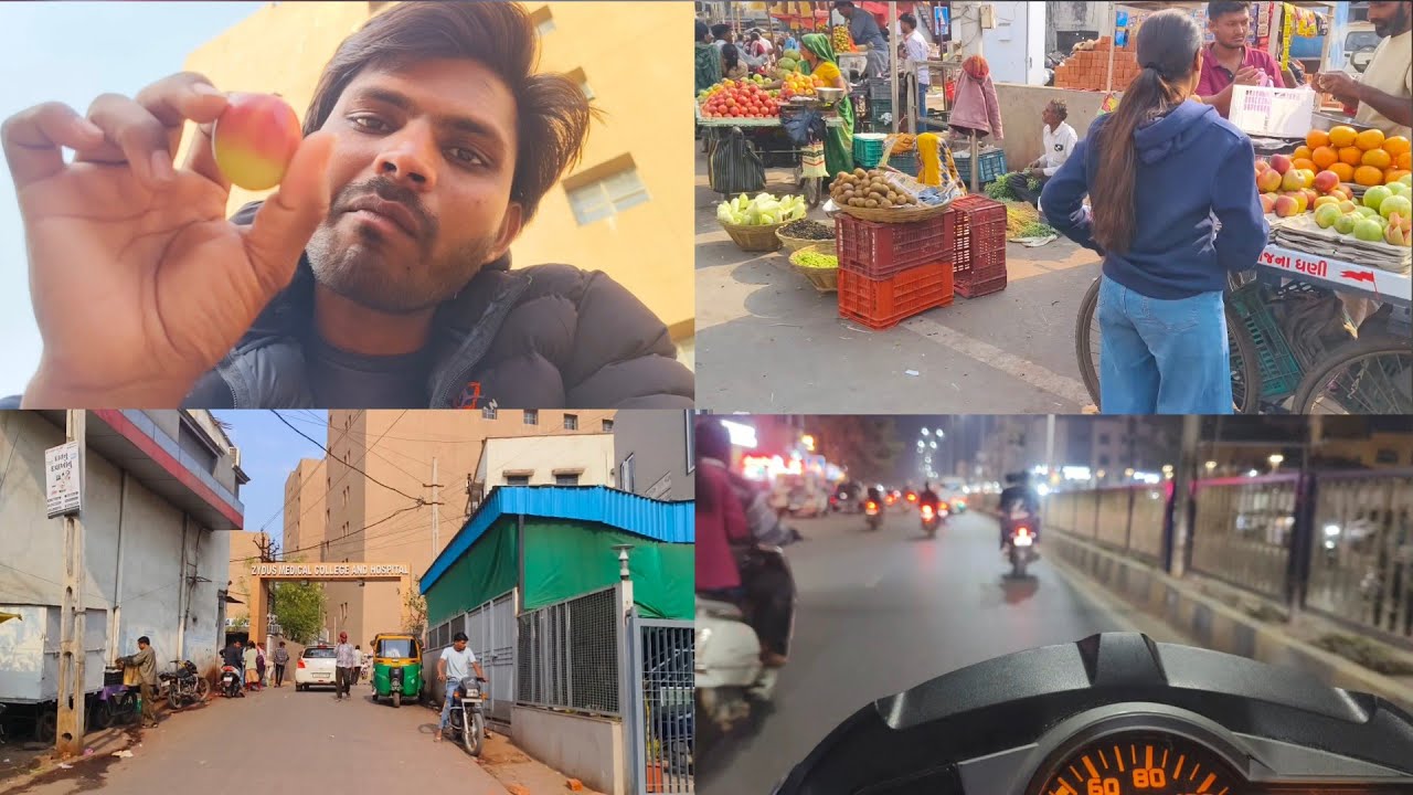 Dahod Hospital Me Mummy Ko Admit Kara Night Ke Andar Khana Lene Gaya Tha 
