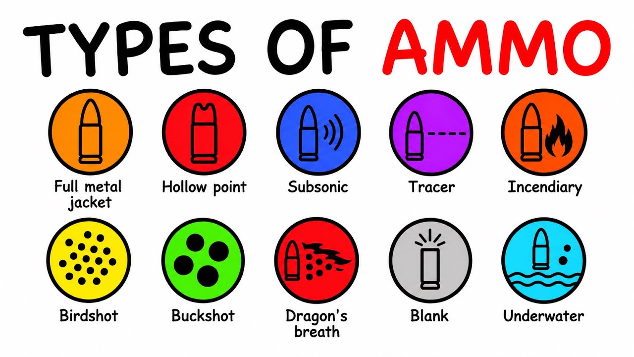 Every Type of Ammunition Explained in 6 Minutes