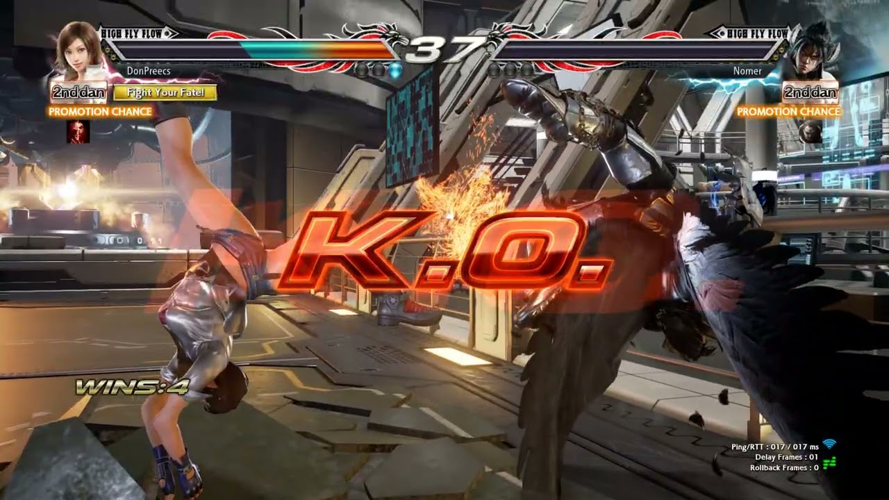 Tekken 7: Asuka Kazama’s Flawless Promotion Match vs. Devil Jin