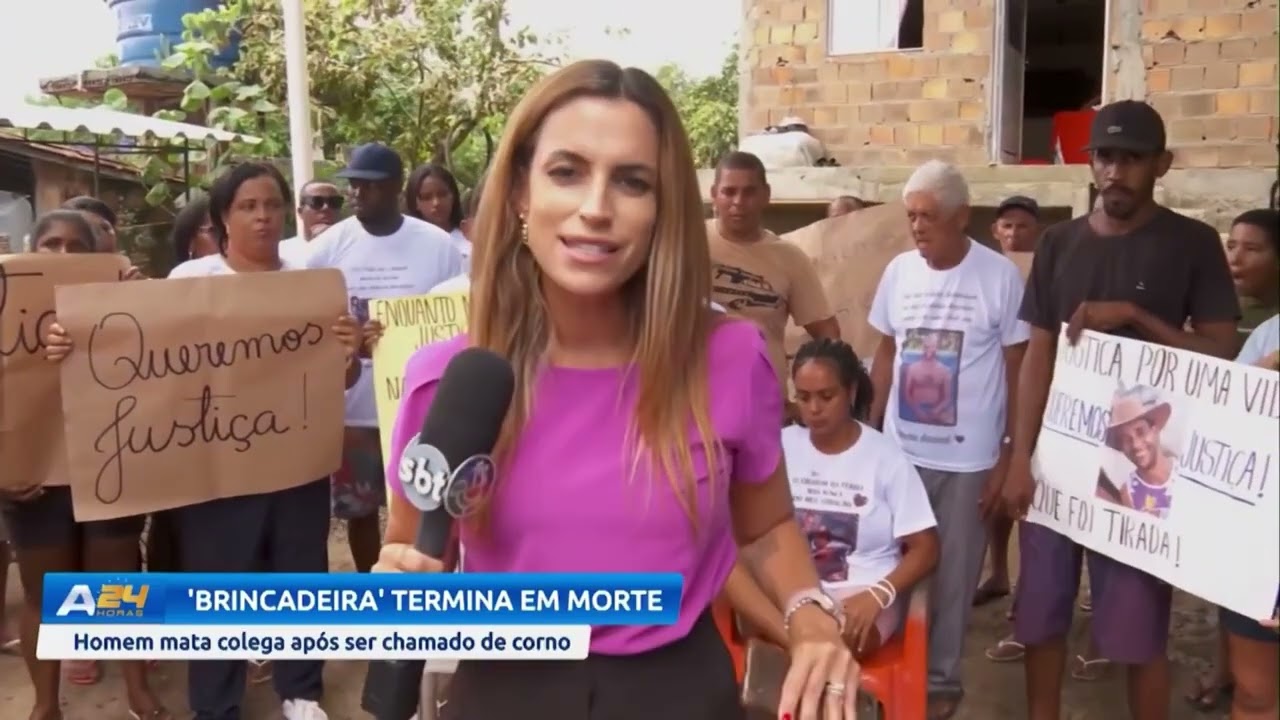 Brincadeira termina em morte | ARATU 24 HORAS | TV ARATU