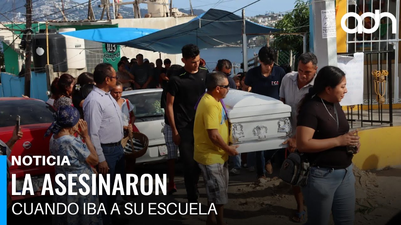 Así despidieron a Melany, la estudiante asesinada en un ataque armado afuera de su escuela