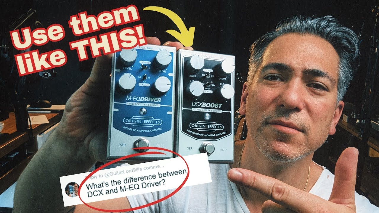 Shape your Guitar tone like a PRO! | Origin Effects DCX Boost vs. M-EQ Driver
