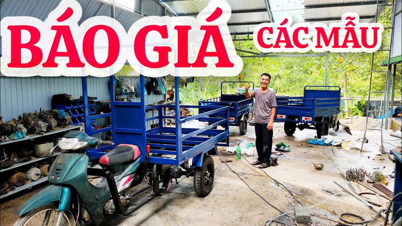 Báo giá các mẫu xe 3 bánh 0834116388