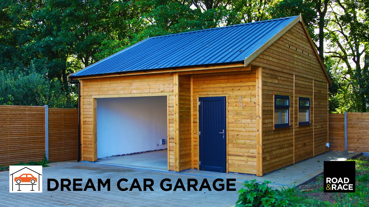 Building My Dream Car Garage | Structure, Insulation, Painting, Electrics, Epoxy Flooring (Pt.6)