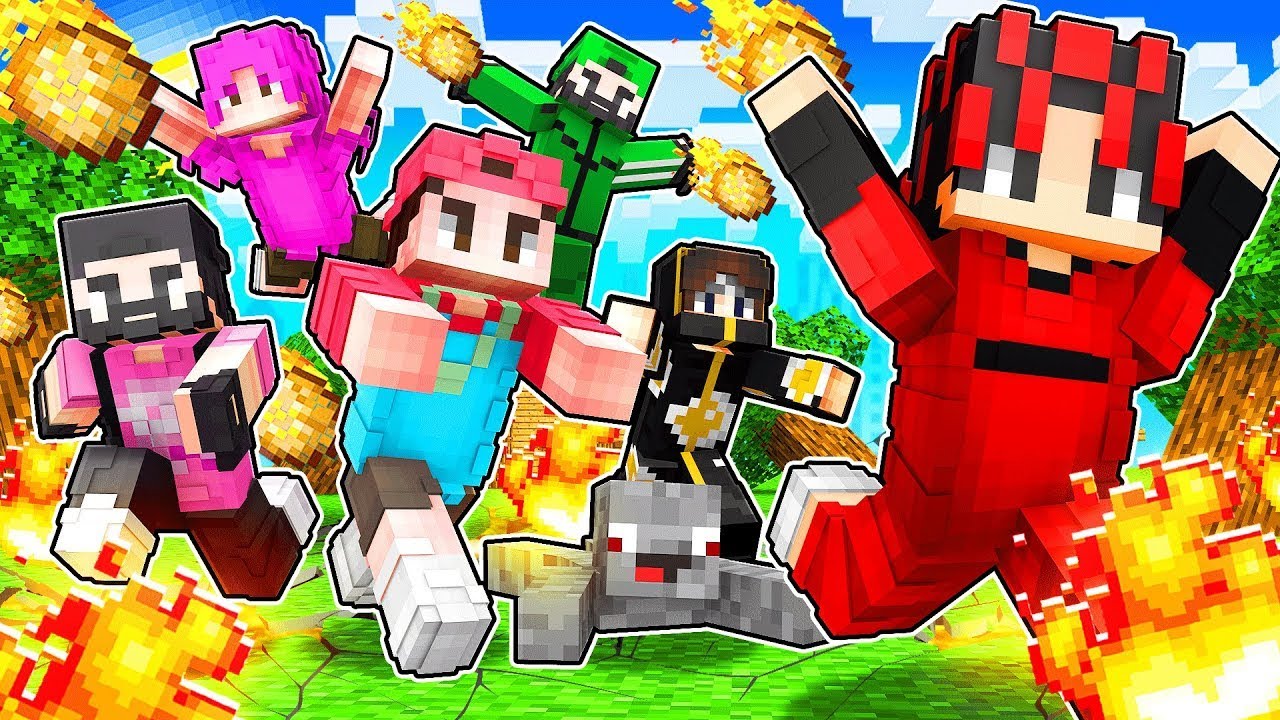 ALLE YOUTUBER NUR EIN LEBEN in Minecraft ⚔️💀 | Youtuber Hardcore Insel #1