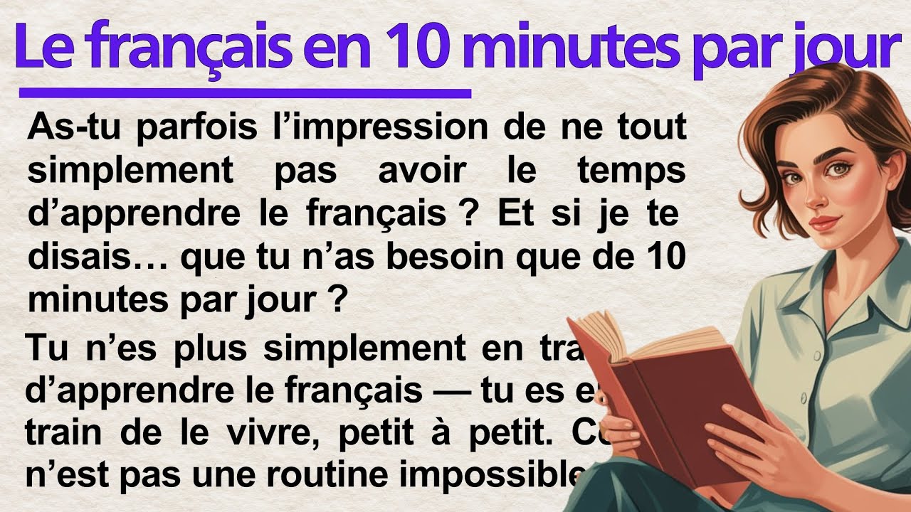 Learn French in 10 Minutes | Simple French Story for Beginners (A1-A2)