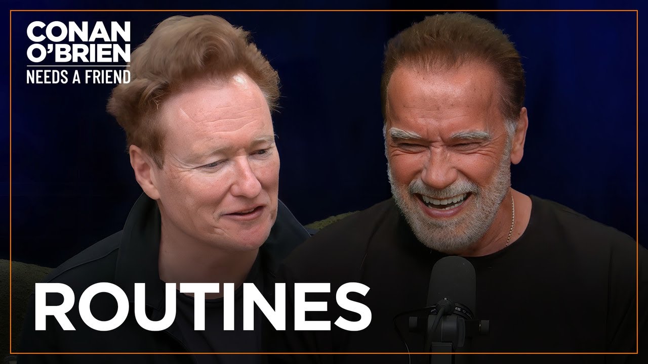 Conan Wants To Work Out With Arnold Schwarzenegger | Conan O'Brien Needs A Friend