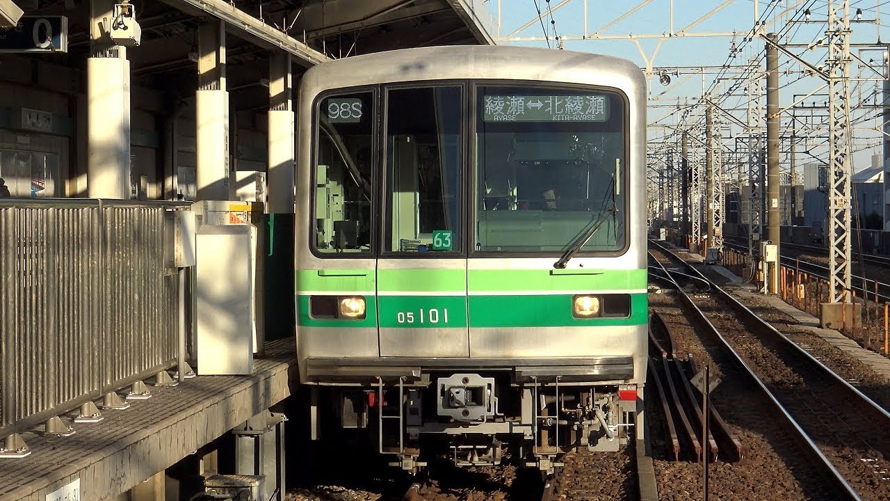 【4K】東京メトロ北綾瀬支線05系B修車(三菱ハイブリッドSiC-VVVF)到着・発車シーン集+車窓付き走行音 千代田線(北綾瀬支線)綾瀬駅、北綾瀬駅にて 2019.1