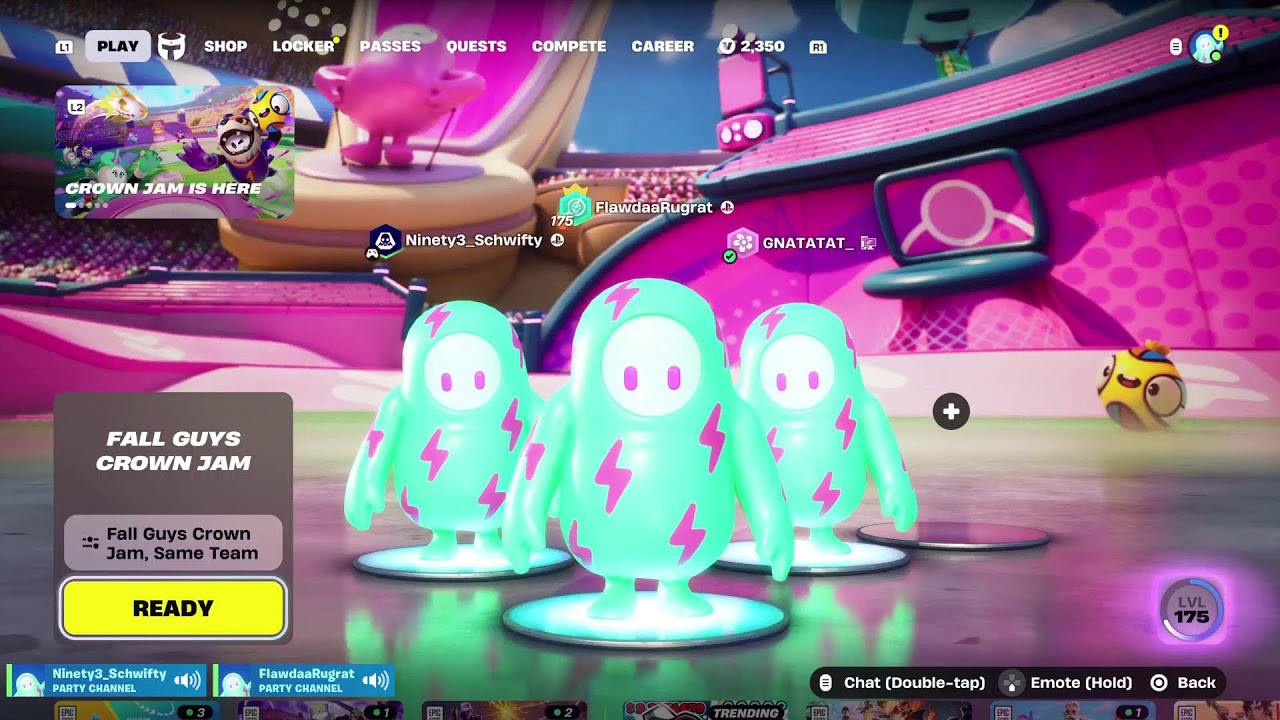 C7S1 Fall Guys Crown Jam + Viewers LIVE! 😬🔴 Late Night Crown GRIND 👑😎
