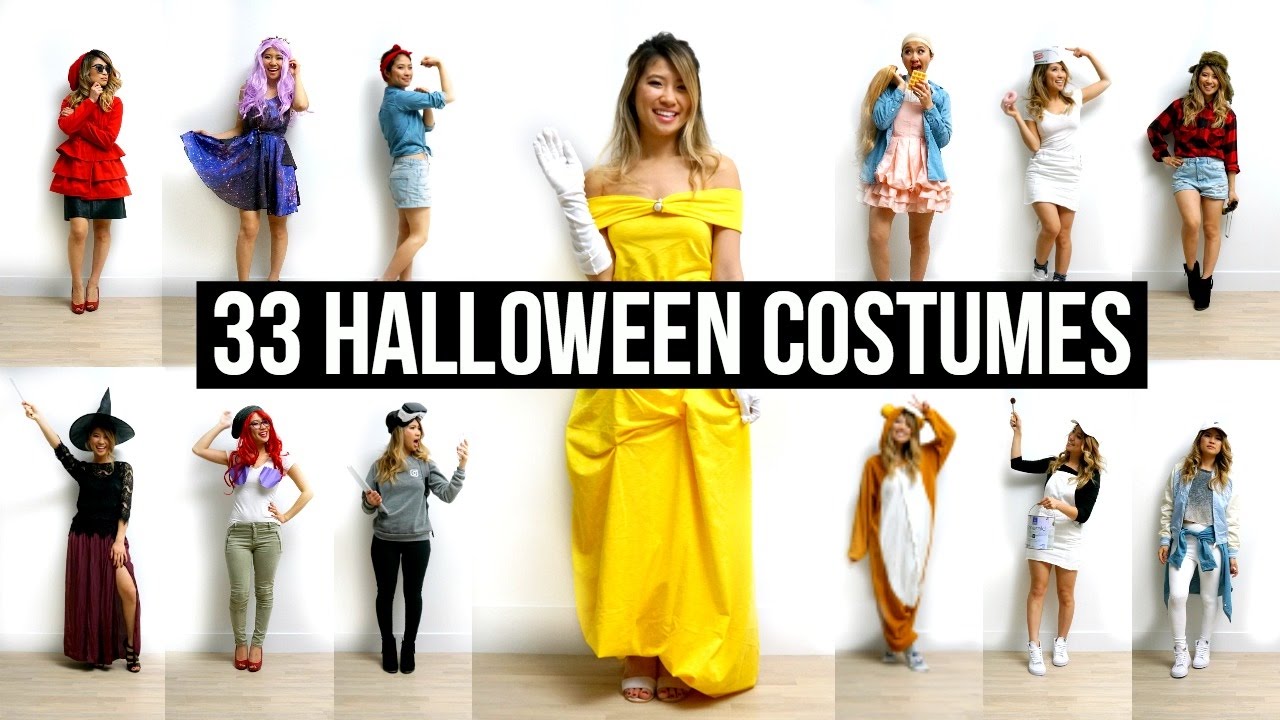 33 Last Minute DIY Halloween Costumes Ideas!
