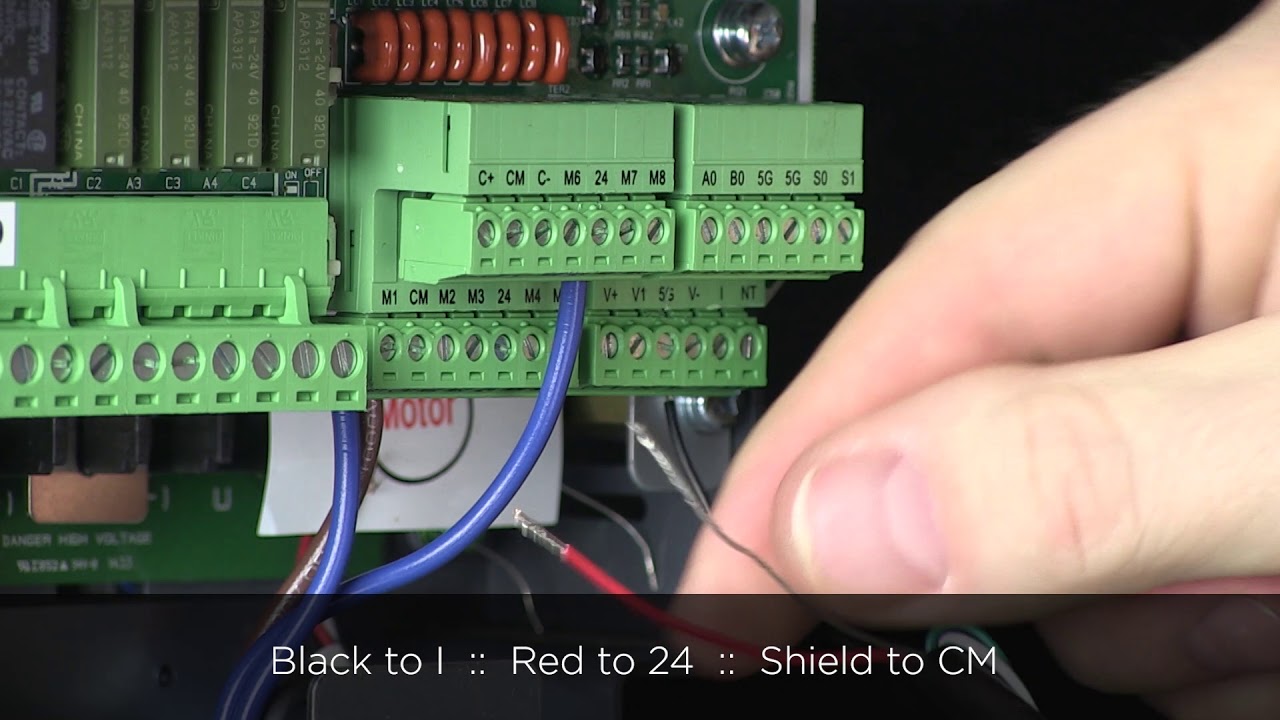 Franklin P-Series VFD - How to Wire Your Transducer