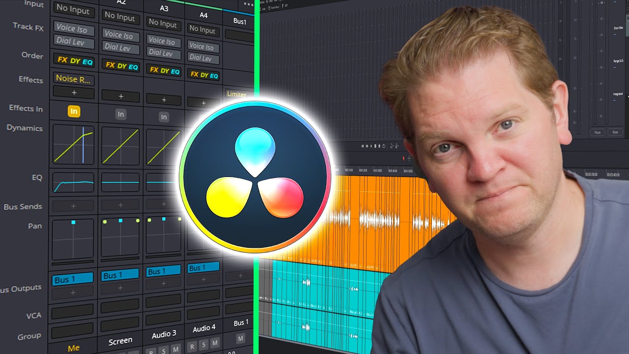 Обзор DaVinci Resolve Fairlight для начинающих