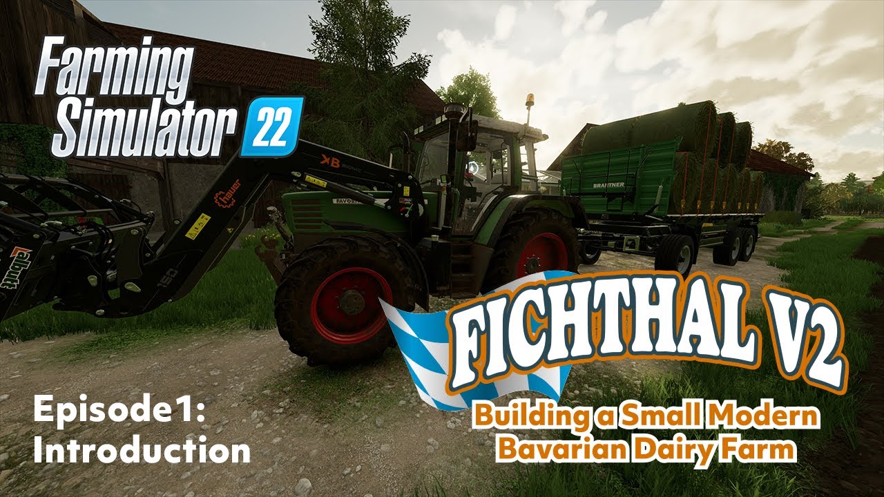 Farming Simulator 22: Gettings Started on the Fichthal v2 Map by Lucas G