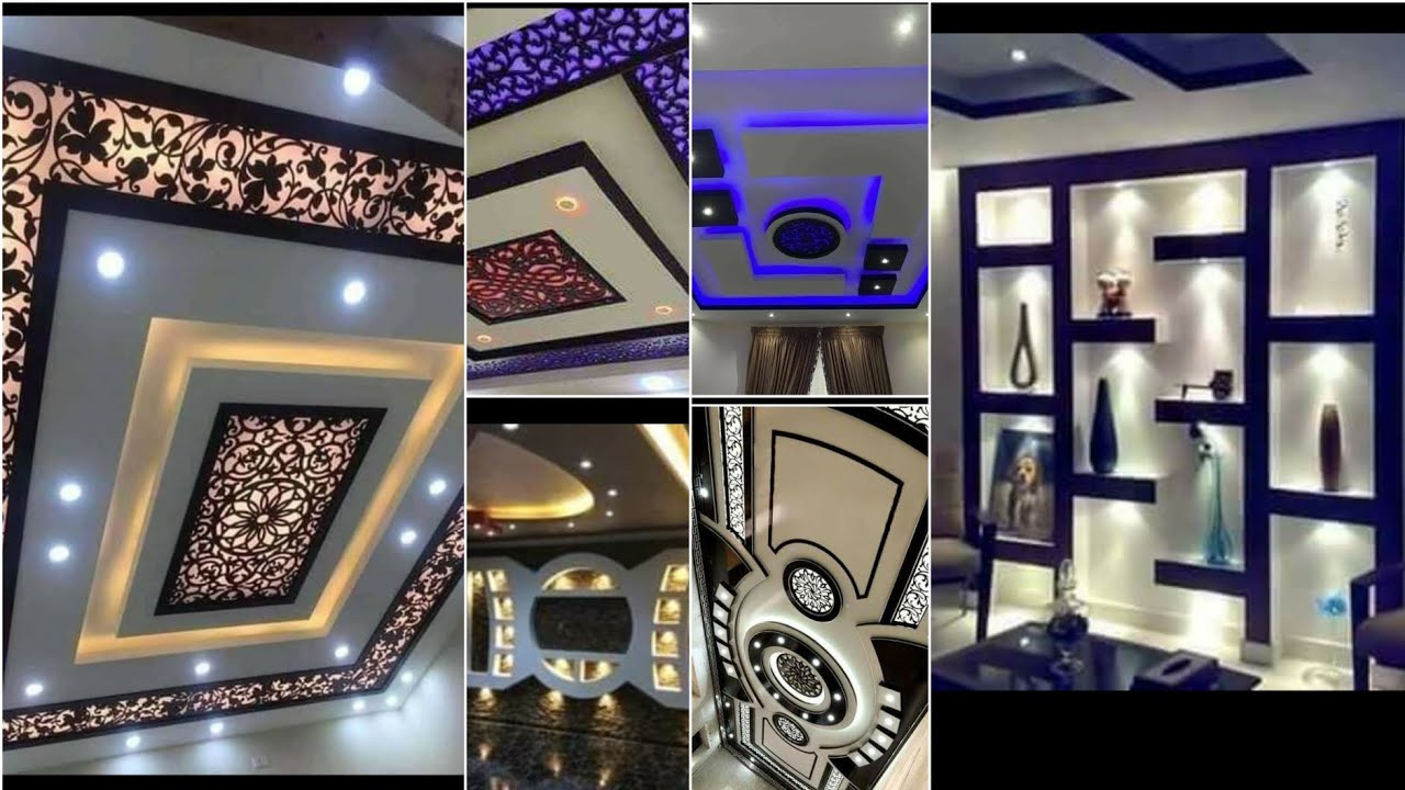 انواع الجبس صور جميلة للمنازل .homedecoration