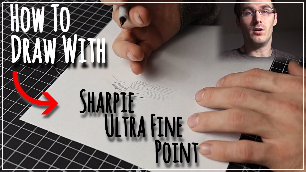 How To Draw With Sharpie Ultra Fine Point Marker (Tutorial)