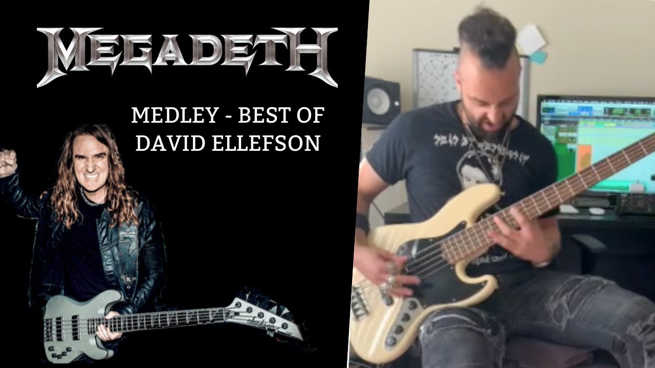 MEGADETH | MEDLEY | BASS COVER (2020)