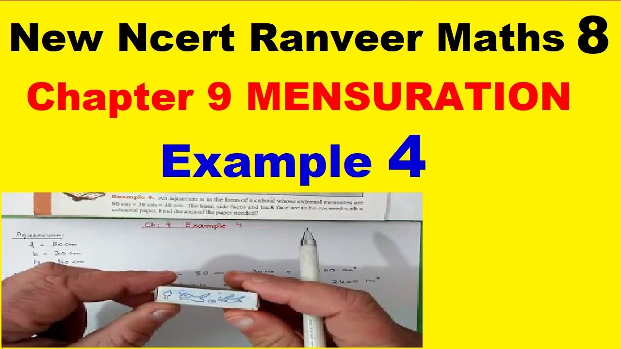 Class 8 Maths | Chapter 9 | Example 4 | Mensuration | NEW NCERT | Ranveer Maths 8