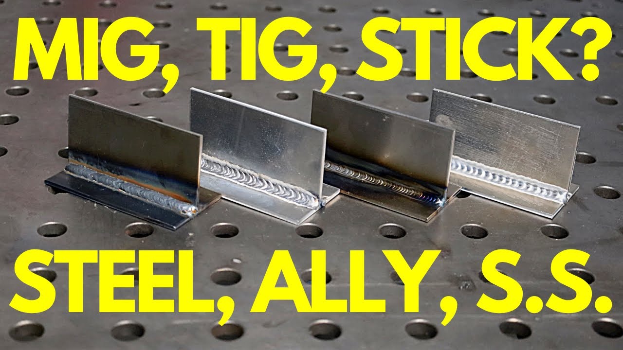 How to Weld Different Metals: MIG vs TIG vs Stick vs Flux Core