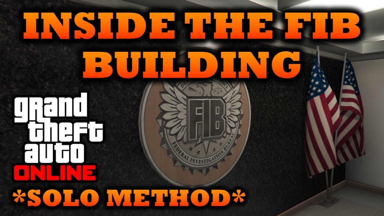 GTA 5 Online - *SOLO* How to Get Inside The FIB Building Easily