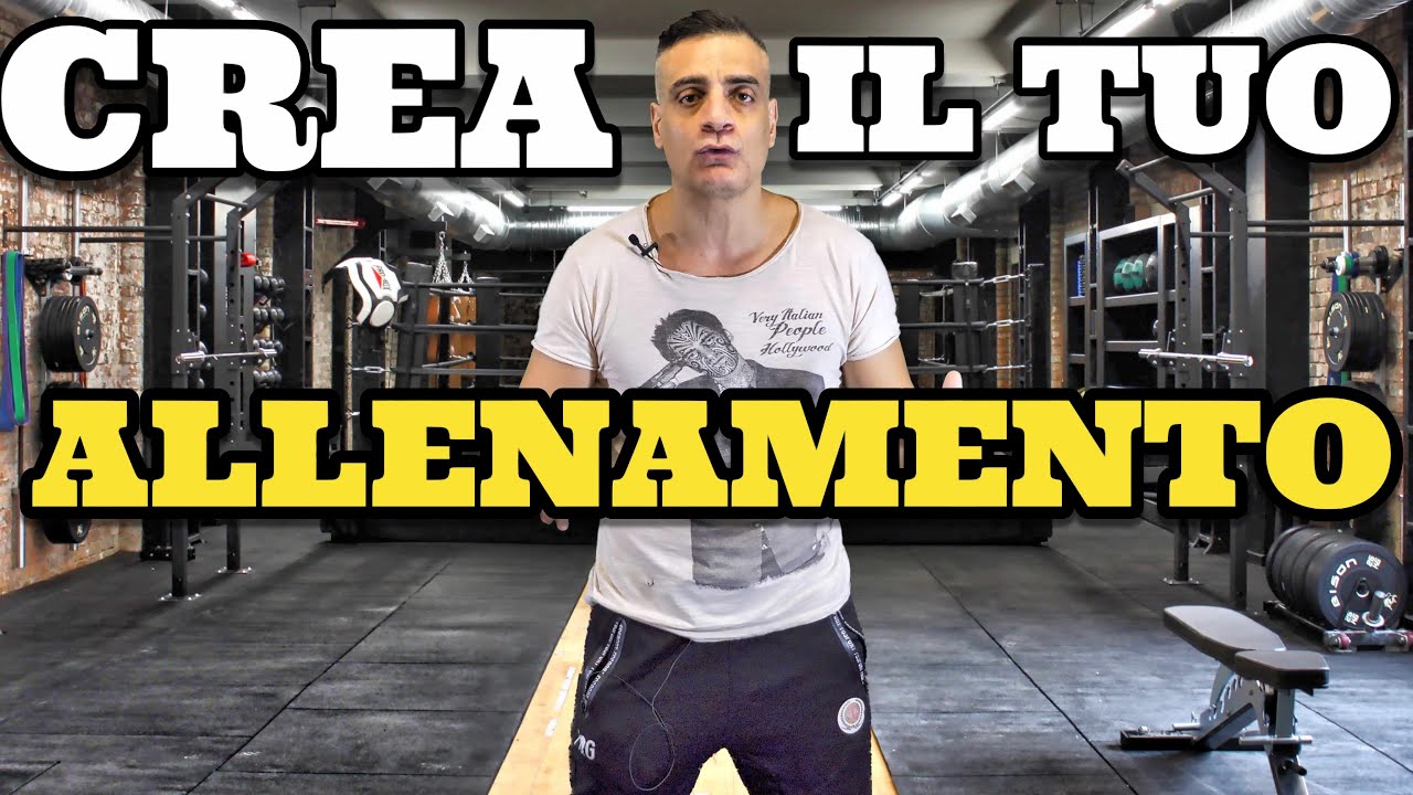 Come creare il tuo allenamento da fare in casa