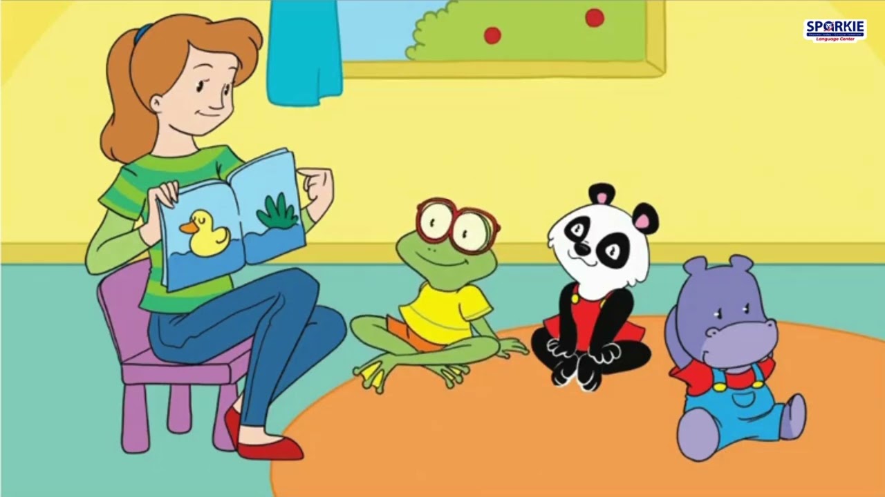 Amanda & friends 1 | Unit 1 | Story: No George, no | Sparkie Language Center