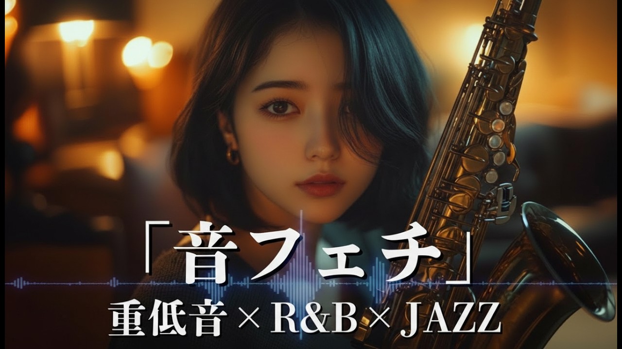 重低音 R&B×JAZZ｜音フェチ歓喜。極上の聴覚トリップ