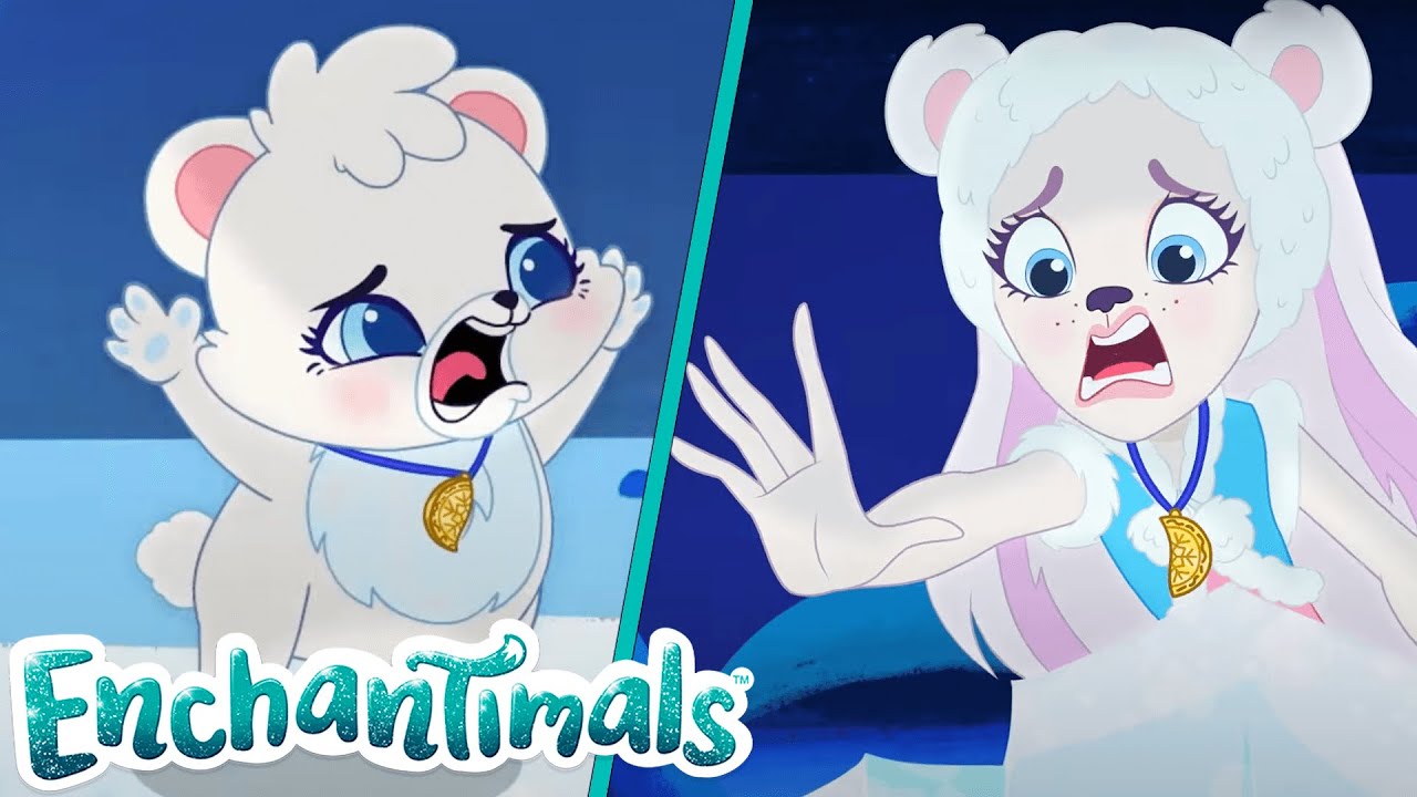 Энчантималс | Pawbry Polarbear ЛУЧШИЕ СНЕЖНЫЕ МОМЕНТЫ! | Сборники Энчантималс