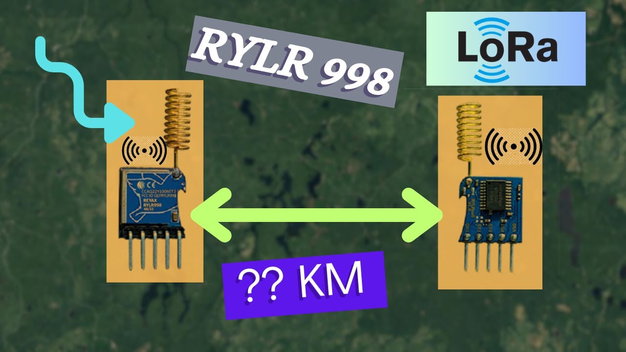 Comment utiliser les modules LoRa RYLR998 avec un ARDUINO | ARDUINO #44
