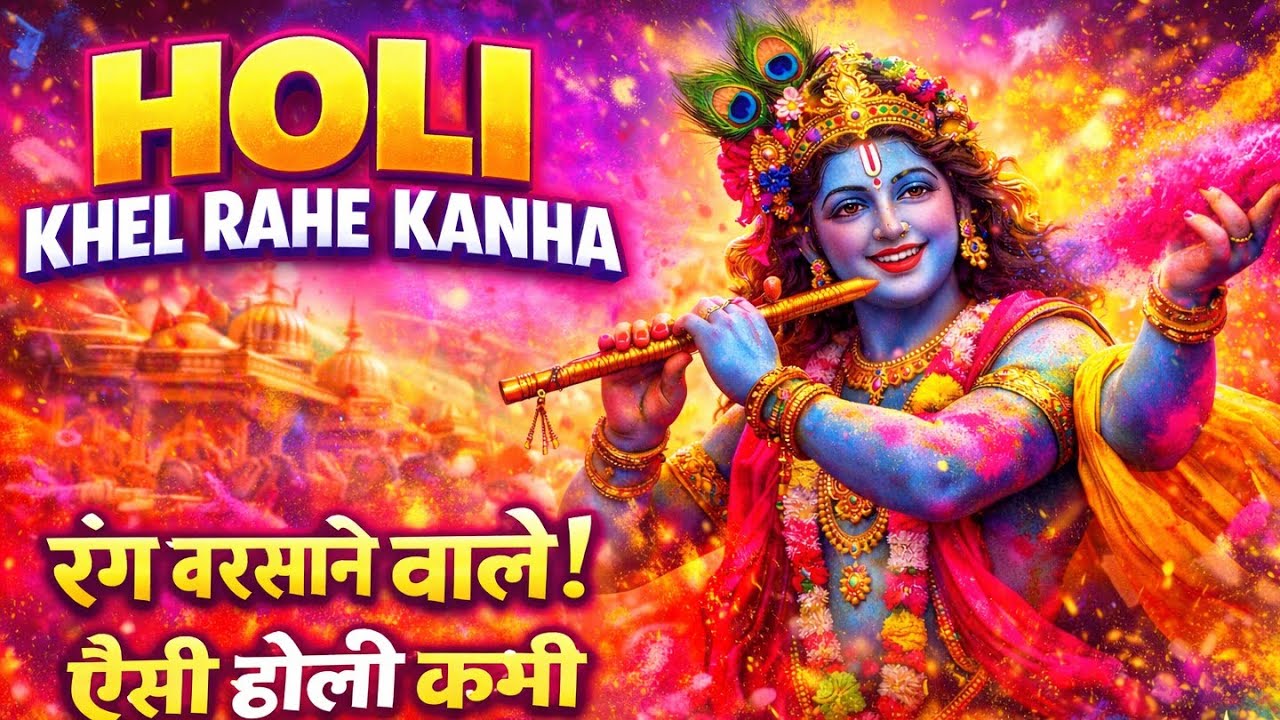 होली खेल रहे कान्हा | Holi Khel Rahe Kanha | Anuj Ke Bhajan 