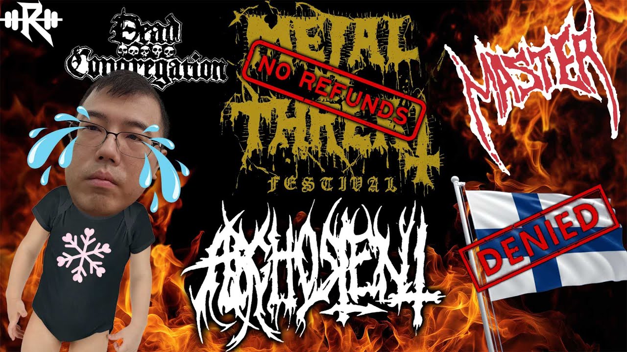 Reakcja na blackmetalowe dziwki, fiasko festiwalu Metal Threat i teledyski Andrew Lee/HMF