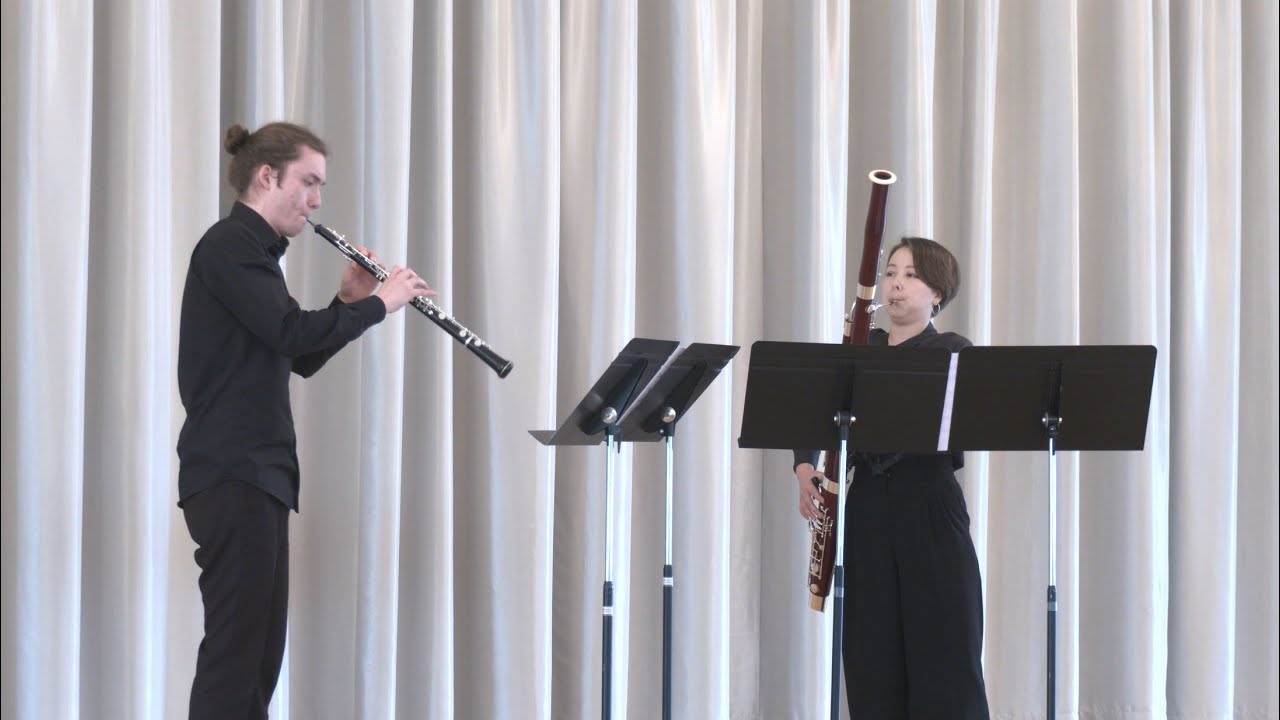 The Muri Competition 2023 Duo 3:  Leonid Surkov (Oboe), Hana Hasegawa (Bassoon) - Odermatt Op. 37