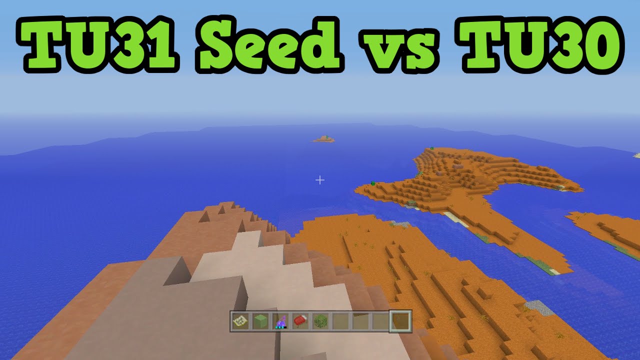 Minecraft Xbox 360 / Wii U TU31 vs TU30 Seed