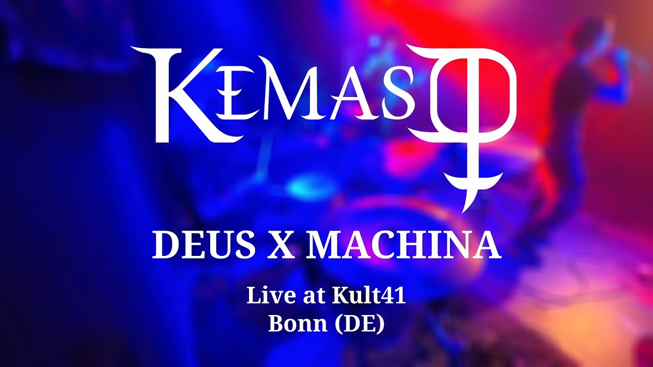 KEMAS - Deus X Machina | Live in Bonn (drum cam)