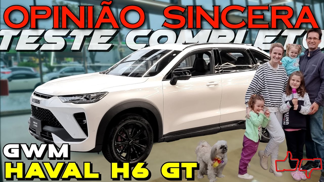 Haval H6 GT: TESTE COMPLETO! Viagem com a família, consumo, PREÇO, recarga, problemas, TUDO SOBRE!
