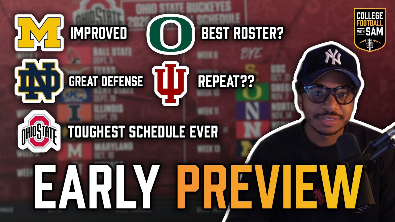 Реакция на опубликованное расписание игр конференции Big Ten и первые мысли о сезоне 2026 года от...