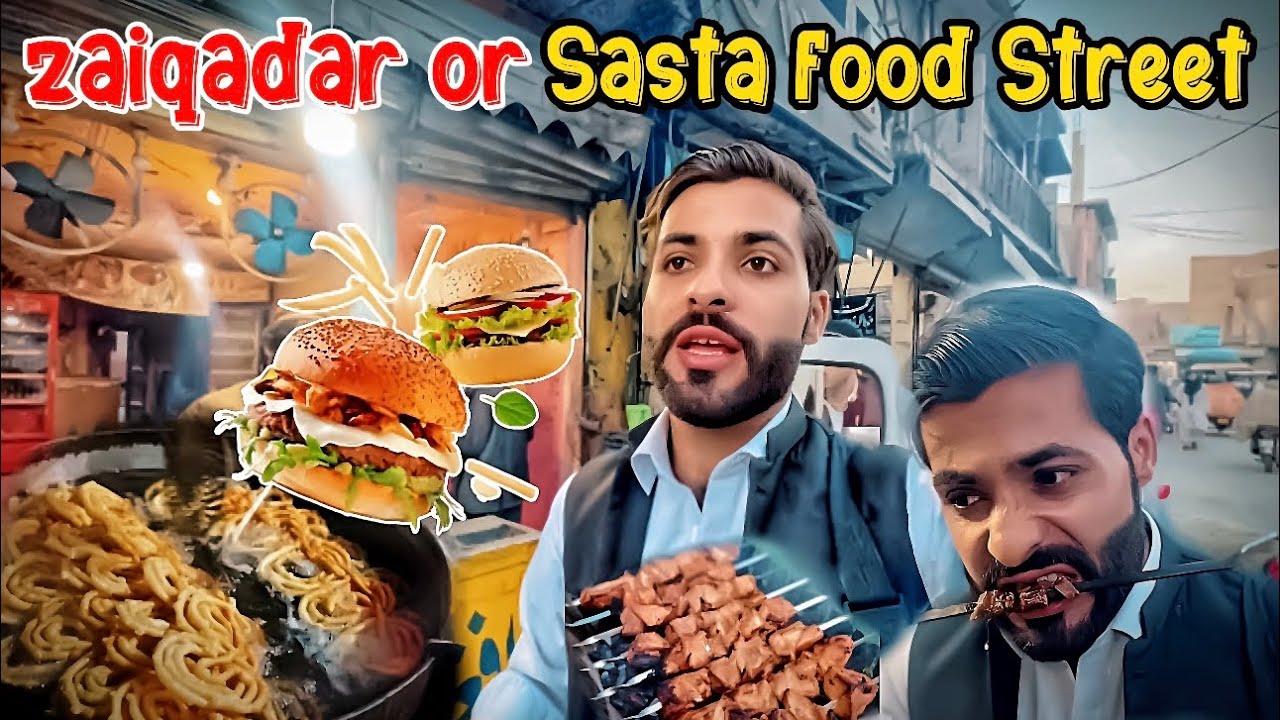 Bannu ki behtereen zaiqadar or Sasta food Street 😋