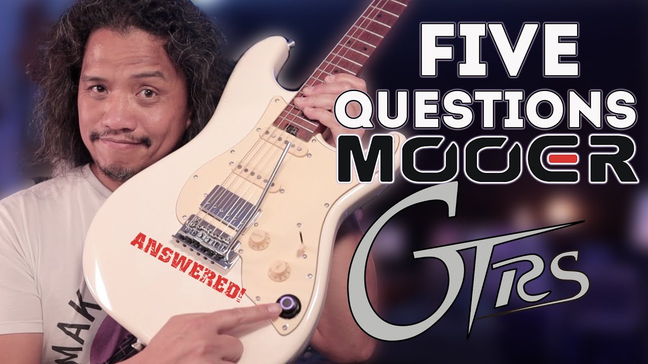 Ответы на 5 вопросов! Интеллектуальная гитара MOOER GTRS S801