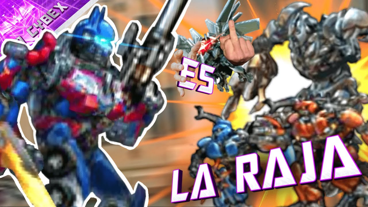 TRANSFORMERS BATTLE FOR THE MATRIX ES LA RAJA