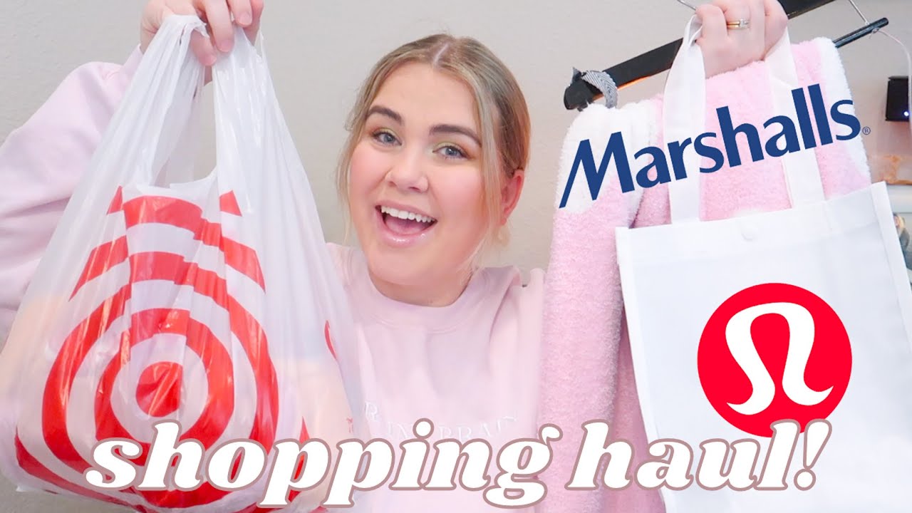 target, lululemon & marshalls *haul* 2024