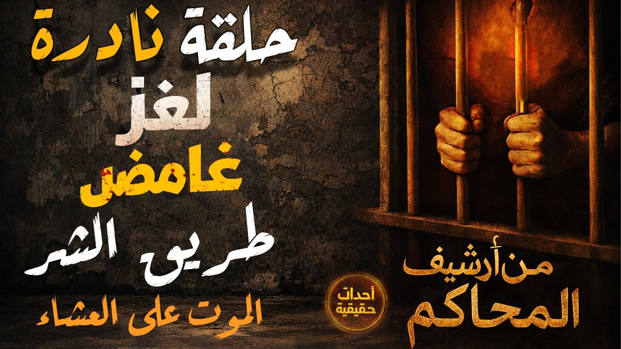أغرب القضايا ⚖︎ من الجاني؟ | ملفات حصرية من الإذاعه البوليسيه وأرشيف المحاكم .. بعنوان طريق الشر