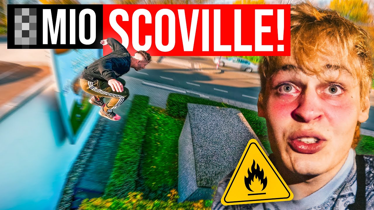 SCH&Auml;RFSTE SAUCE DURCH NASE GEZOGEN?! & LUSTIGE Rentner-Begegnungen! | Parkour in Essen