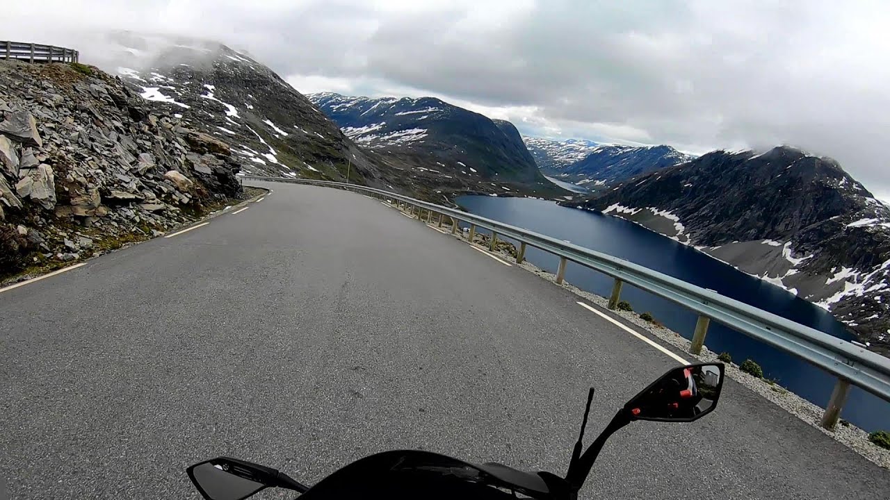2019 Motorcycle trip Bergen - Lofoten - Sweden Day 2  Stryn - Kvisvik