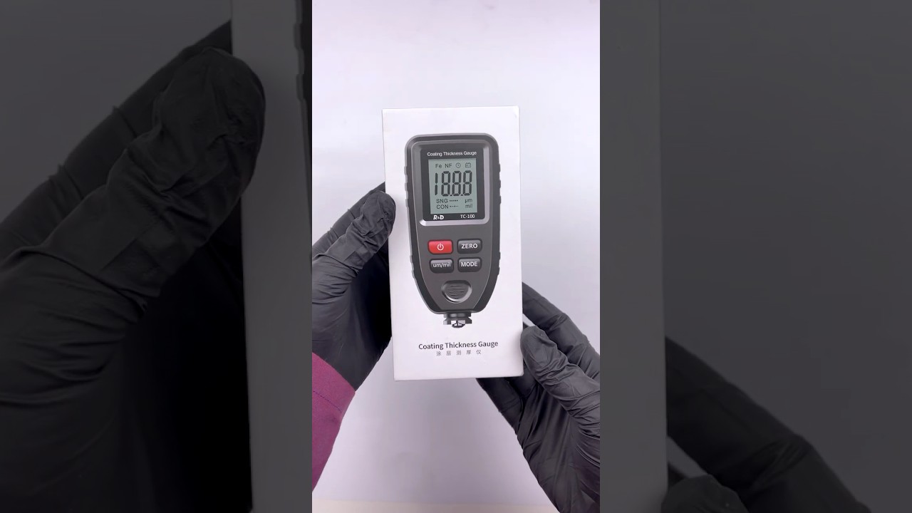 Car Paint Thickness Tester &ndash; R&D TC100 Coating Thickness Gauge