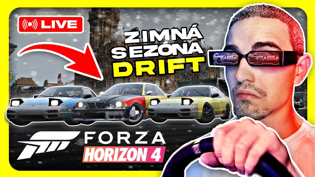 🔴 ZIMNÁ SEZÓNA JE TU! ❄️ FORZA HORIZON 4 🚘 NAŽIVO!