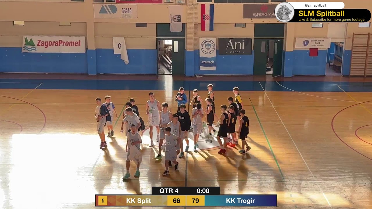 KK Split u13 vs KK Trogir u15