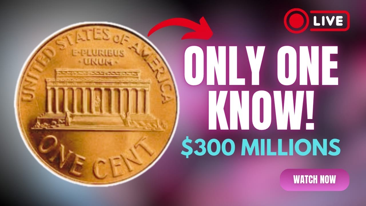 $300 MILLION 1996 One Cent Coin!? Rarest Penny Ever Discovered!