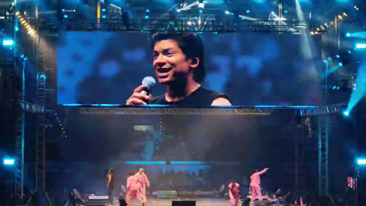 Shaan live concert !Shaan best song!kolkata show shaan!Netaji indoor stadium shaan!Live show 14.2.26