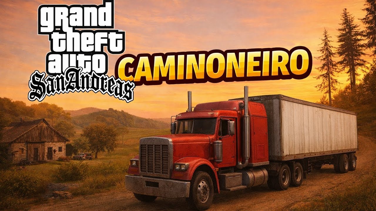 Poucos conseguem completar essa missão de caminhoneiro no GTA San Andreas 😱